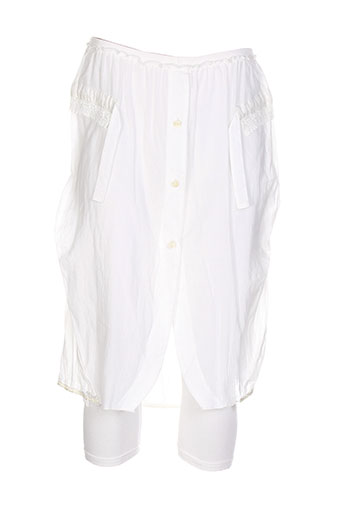 fille des sables pantacourts femme de couleur blanc