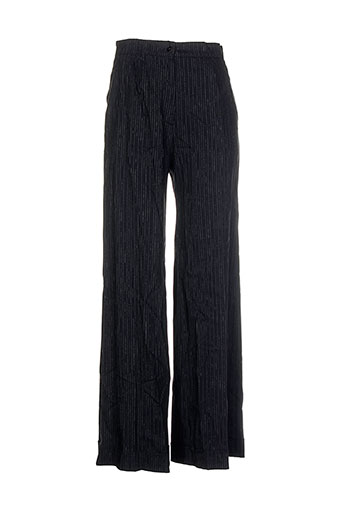 atika pantalons femme de couleur noir