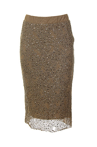 charlie joe jupes femme de couleur beige