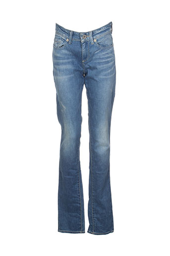 guess jeans femme de couleur bleu