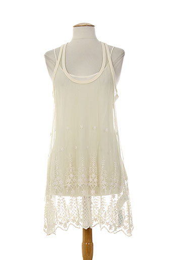 high tuniques femme de couleur beige