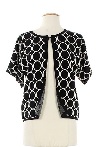 maxmara gilets femme de couleur noir
