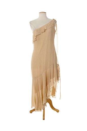 renato nucci robes femme de couleur beige
