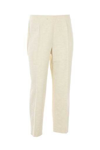 piazza sempione pantalons femme de couleur beige