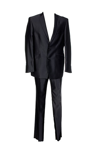griffe noire ensemble homme de couleur gris