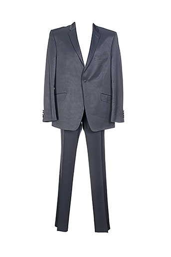 griffe noire ensemble homme de couleur gris