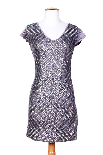 ambre babzoe robes femme de couleur gris