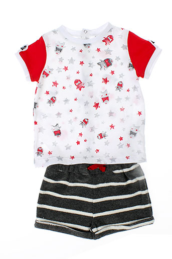 3 et pommes t et shirts et shorts garcon de couleur rouge (photo) 3 et pommes t et shirts et shorts garcon de couleur rouge (photo)