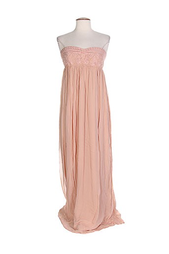 ambre babzoe robes femme de couleur rose