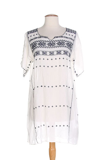 ambre babzoe tuniques femme de couleur blanc