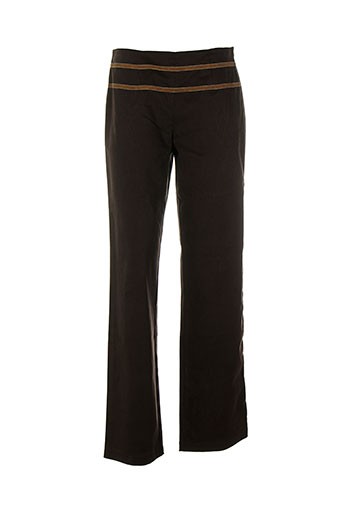 rosa rosam pantalons femme de couleur marron
