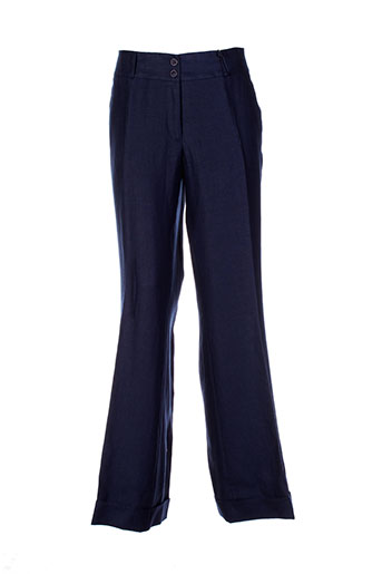 gant pantalons femme de couleur bleu
