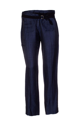 bleu blanc rouge pantalons femme de couleur bleu