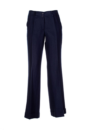 gant pantalons femme de couleur bleu