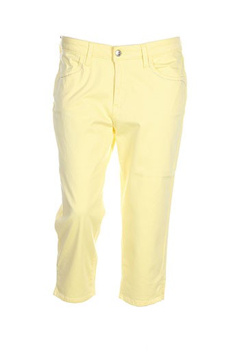 kanope pantacourts femme de couleur jaune