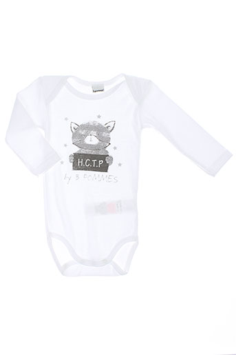 3 et pommes body et 1 enfant de couleur blanc (photo) 3 et pommes body et 1 enfant de couleur blanc (photo)