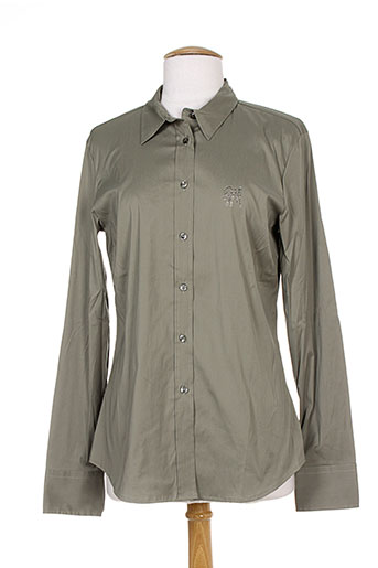 guess chemises femme de couleur vert
