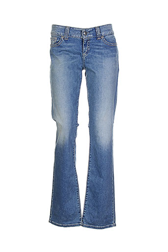 guess jeans femme de couleur bleu