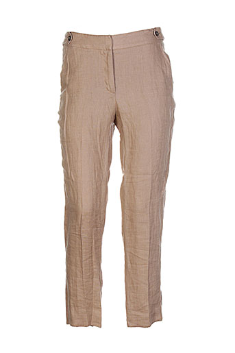 pablo gerard darel pantalons femme de couleur marron