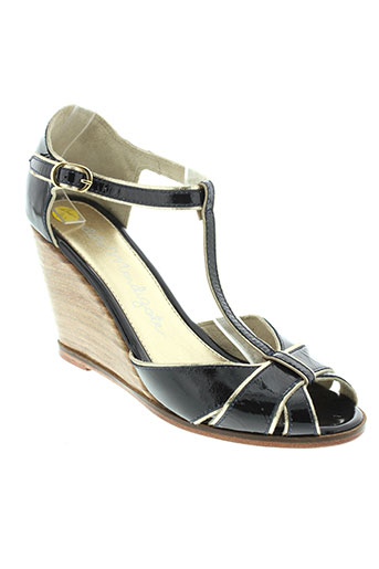 petite mendigote chaussures femme de couleur bleu