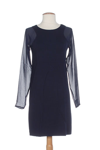 gant robes femme de couleur bleu