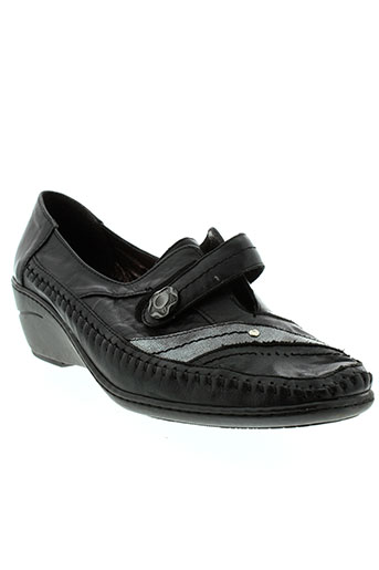 geo-reino chaussures femme de couleur noir