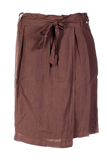 rivieres de lune jupes femme de couleur marron