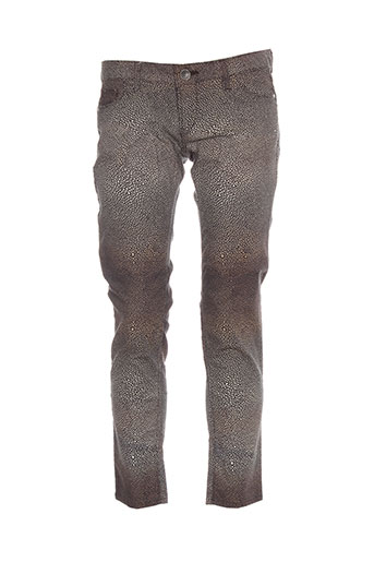 guess pantalons femme de couleur marron