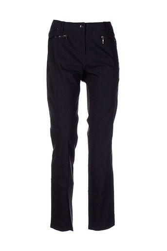 steilmann pantalons femme de couleur noir