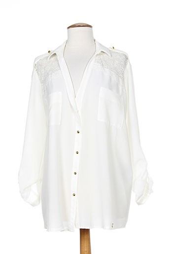 rinascimento chemises femme de couleur blanc