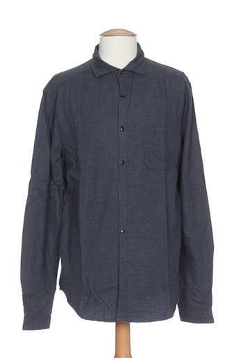 mexx chemises homme de couleur bleu