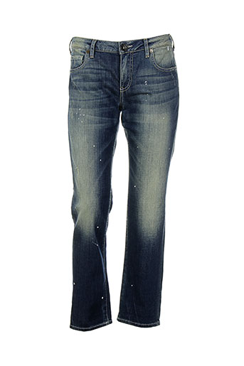 guess jeans femme de couleur bleu