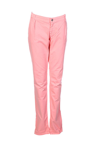pepe jeans pantalons fille de couleur rose