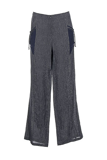 rosa rosam pantalons femme de couleur bleu