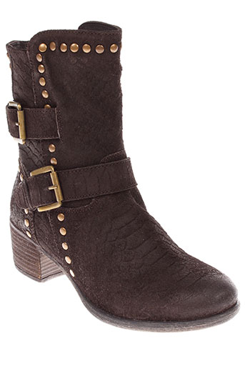 stressless chaussures femme de couleur marron