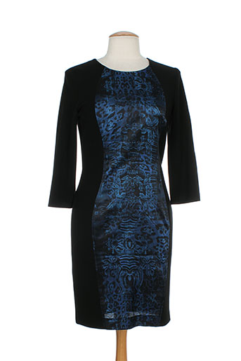 luisa cerano robes femme de couleur noir