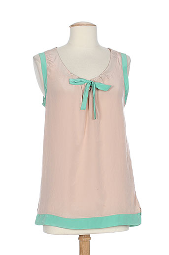 luisa cerano chemises femme de couleur beige