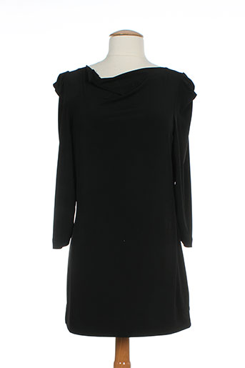 luisa cerano robes femme de couleur noir