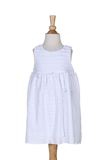 mayoral robes fille de couleur blanc