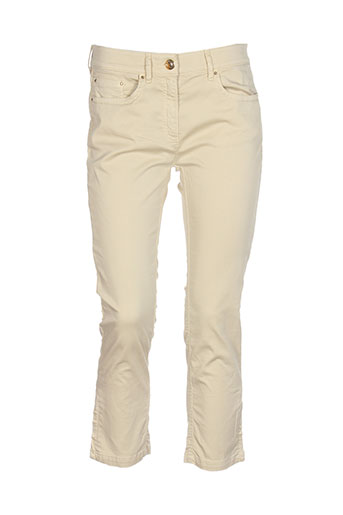 zerres pantacourts femme de couleur beige