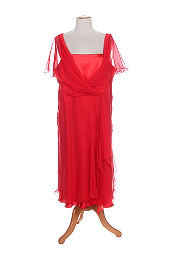 jean delfin robes femme de couleur rouge