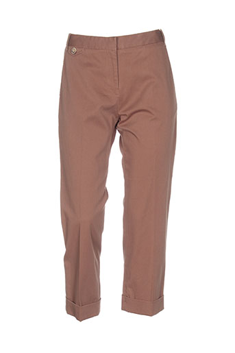 gerard darel pantacourts femme de couleur marron