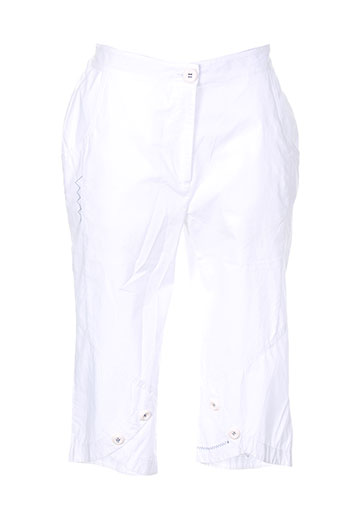 griffon pantacourts femme de couleur blanc