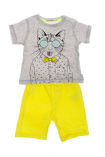 billybandit ensemble garçon de couleur jaune