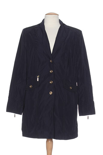 white label vestes femme de couleur bleu