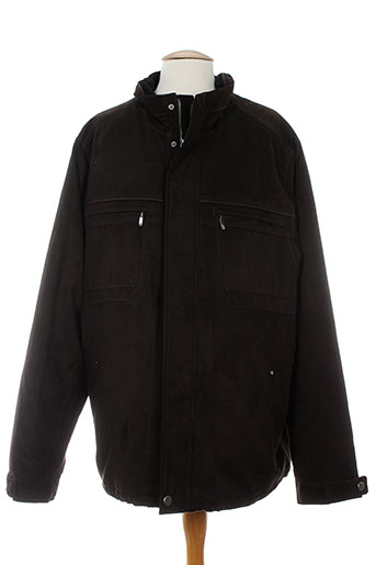 cabano manteaux homme de couleur marron