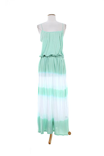 charlie joe robes femme de couleur vert