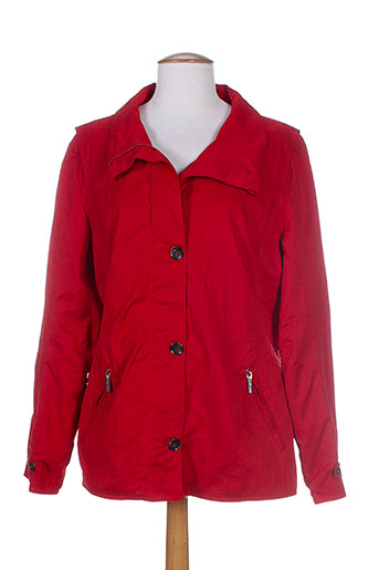 white label vestes femme de couleur rouge