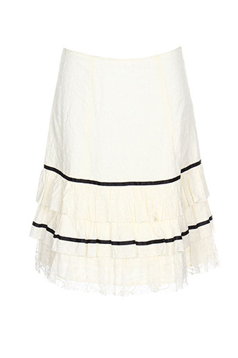 ambre jupes femme de couleur beige