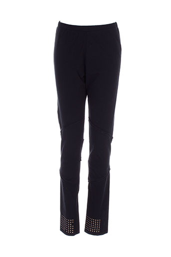 eliane et lena pantalons fille de couleur noir